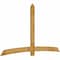 Ekena Millwork Bellingham Rough Sawn Timber Gable Bracket, Western Red Cedar, 108"W x 63"H x 2"D x 6"F, 14/12 Pitch GBW108X63X0206BEL00RWR - alternate 5
